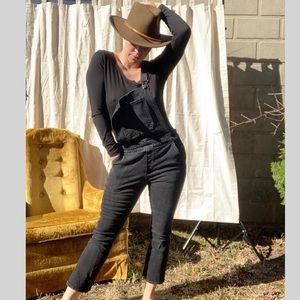 Gap Black Overalls size 29